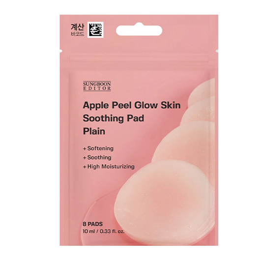 First Edition by Sungboon Editor Apple Peel Glow Skin Soothing Pad Plain 8 pads