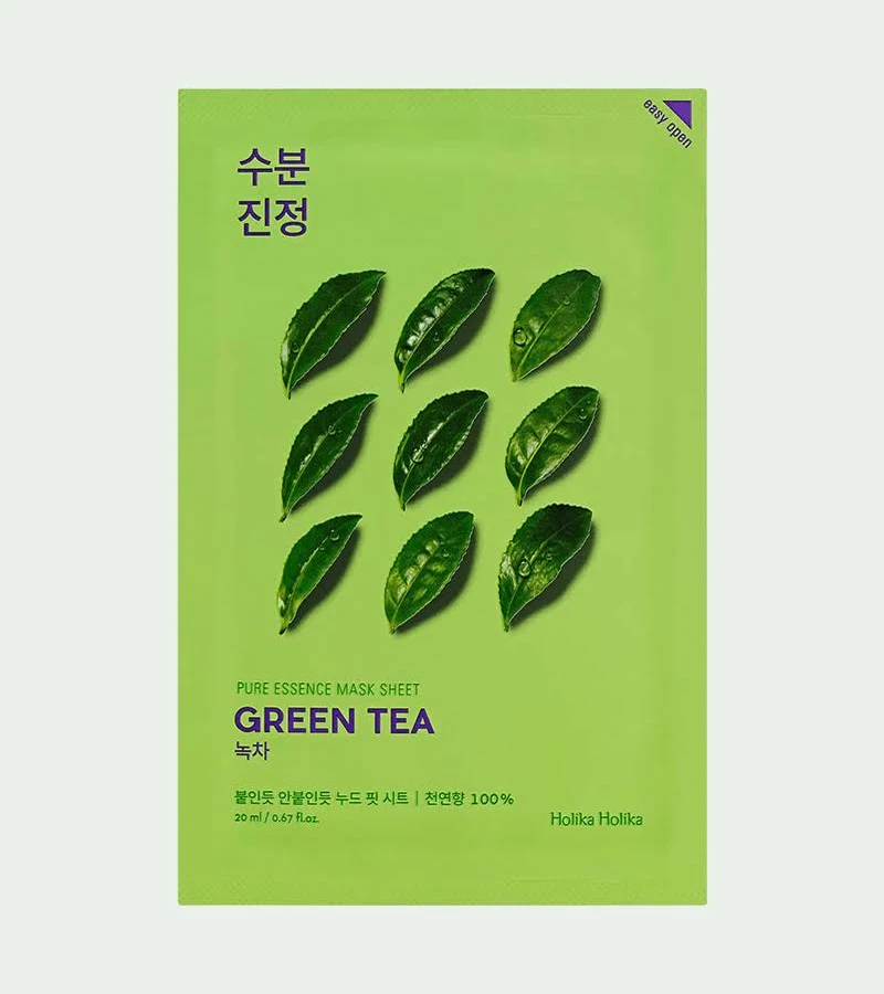 Holika Holika Pure Essence Mask Sheet - Green Tea | Skin Note