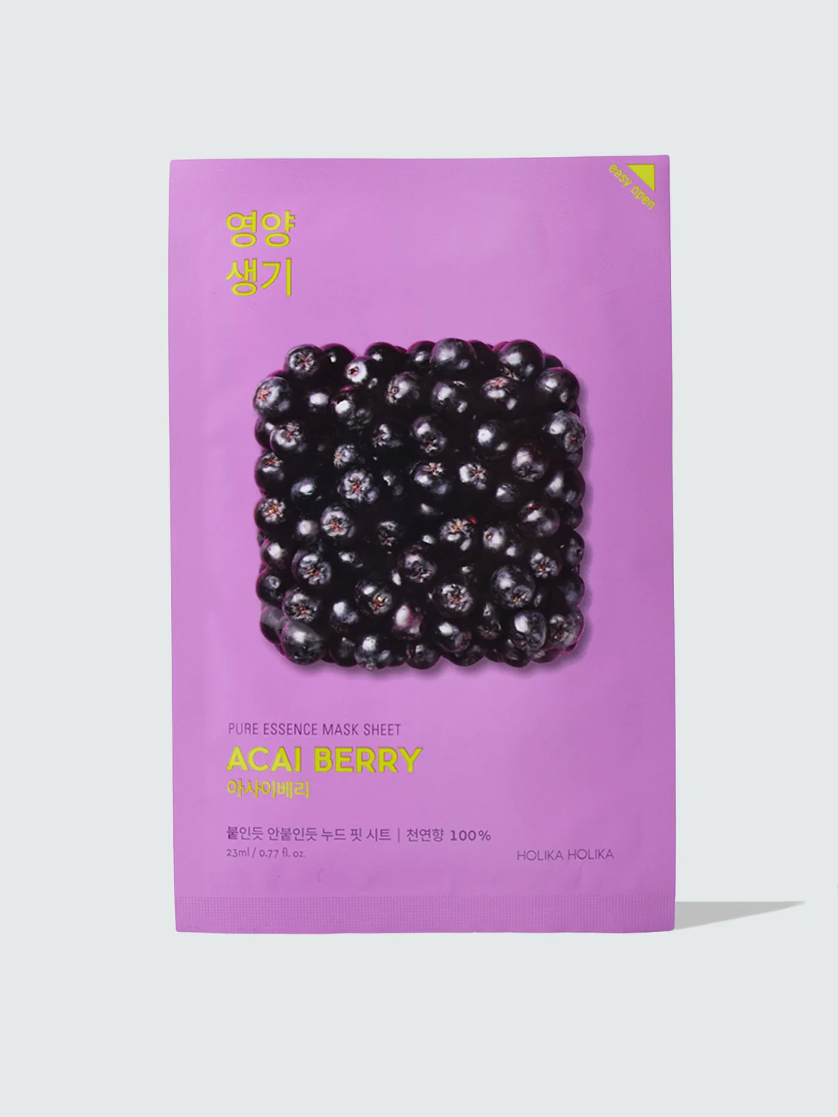 Holika Holika Pure Essence Mask Sheet - Acai Berry | Skin Note