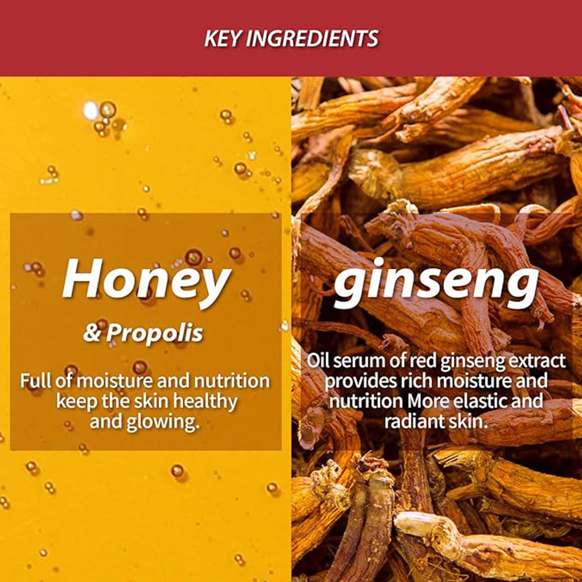Bombee Ginseng Red Honey Mask 10 Sheets