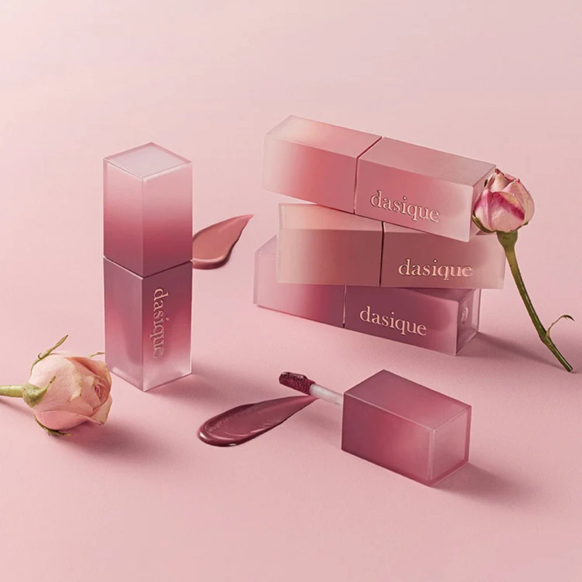 Dasique Cream De Rose Lip Tint #12 Coco Camel