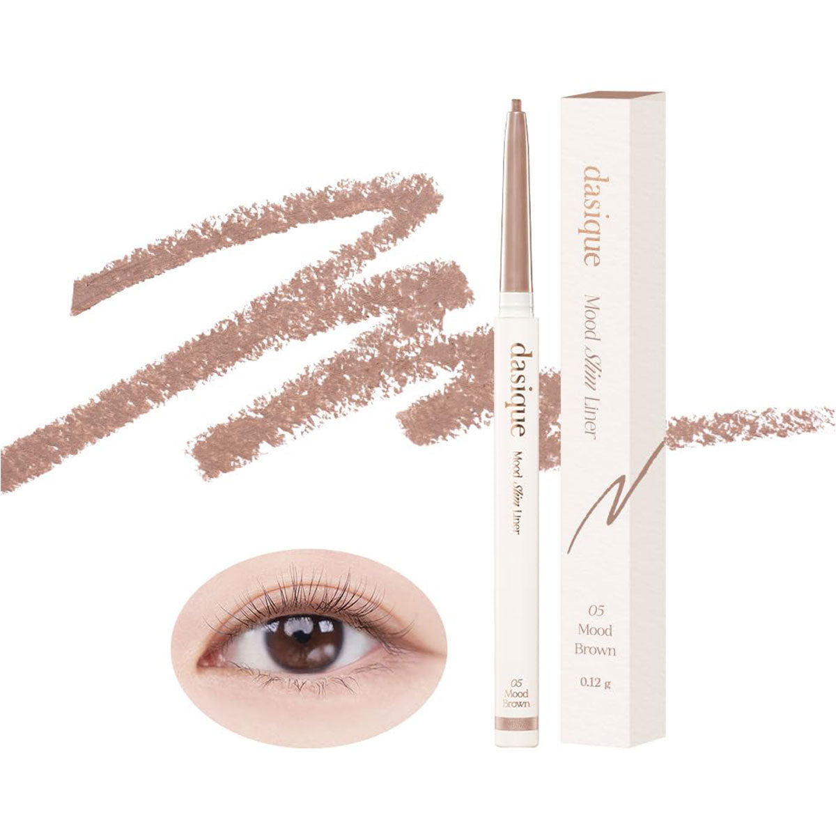 Dasique Mood Slim Liner #05 Mood Brown 0.12g