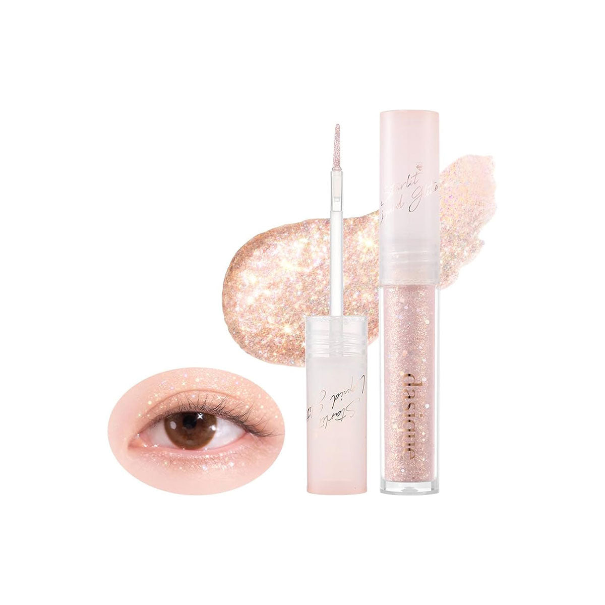 Dasique Starlit Jewel Liquid Glitter #05 Light Peach 1.8g