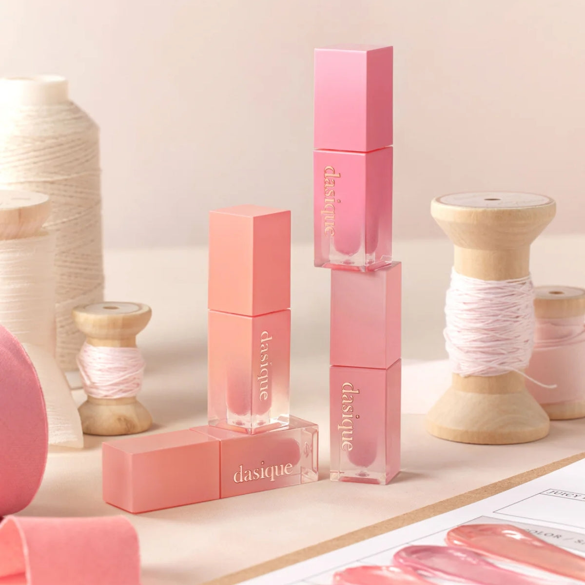 Dasique Juicy Dewy Lip Tint Color Atelier Collection #23 Sweety Pink