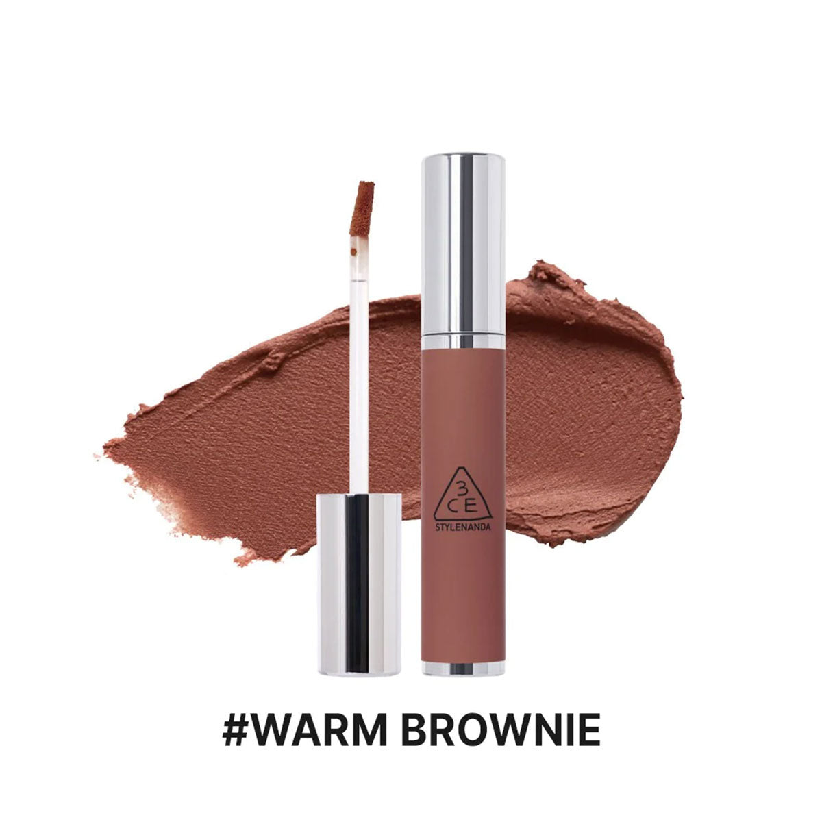 3CE Hazy Lip Clay #Warm Brownie 4g  SKINNOTE INC