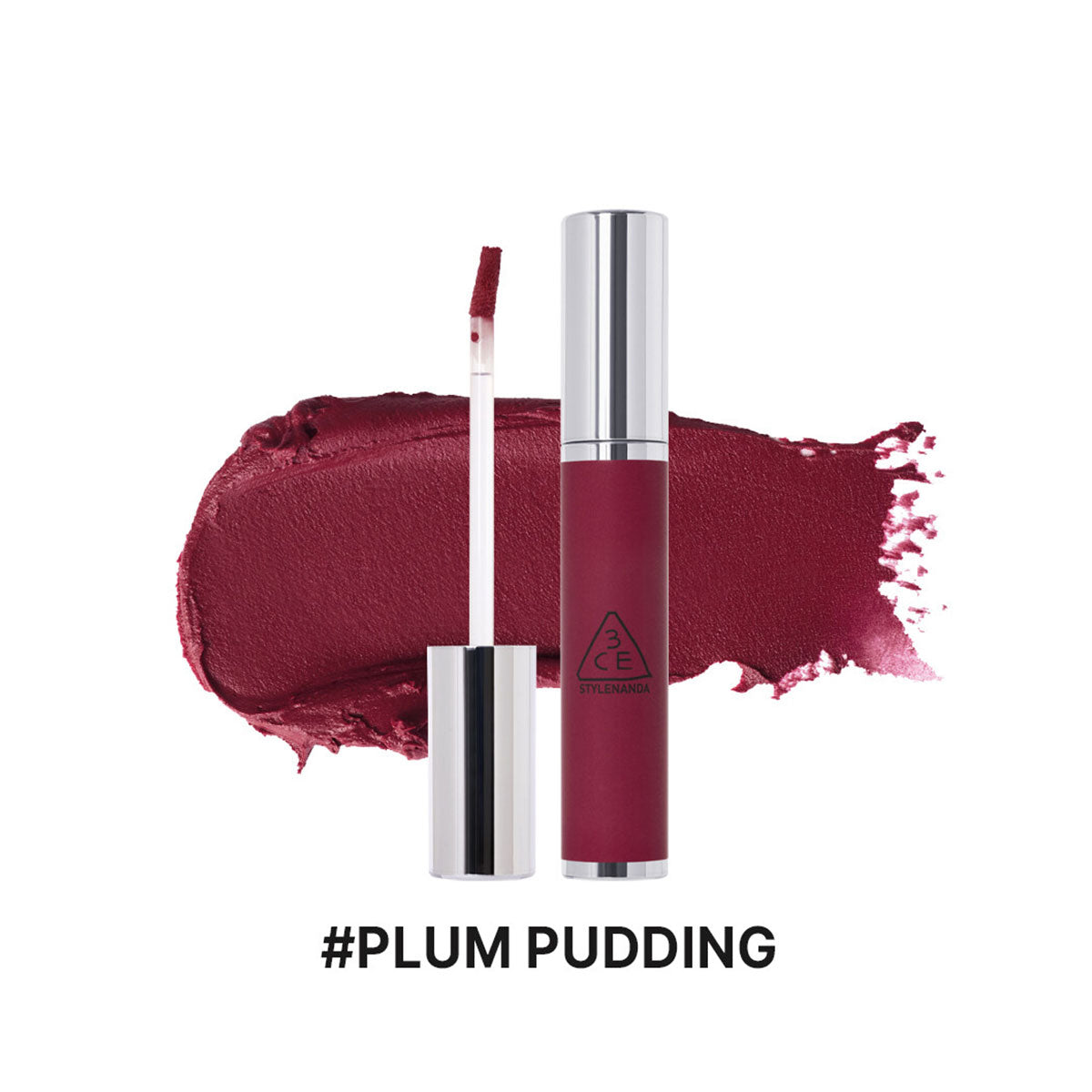 3CE奶唇泥 哑光朦胧唇釉#PLUM PUDDING李子冻 4g