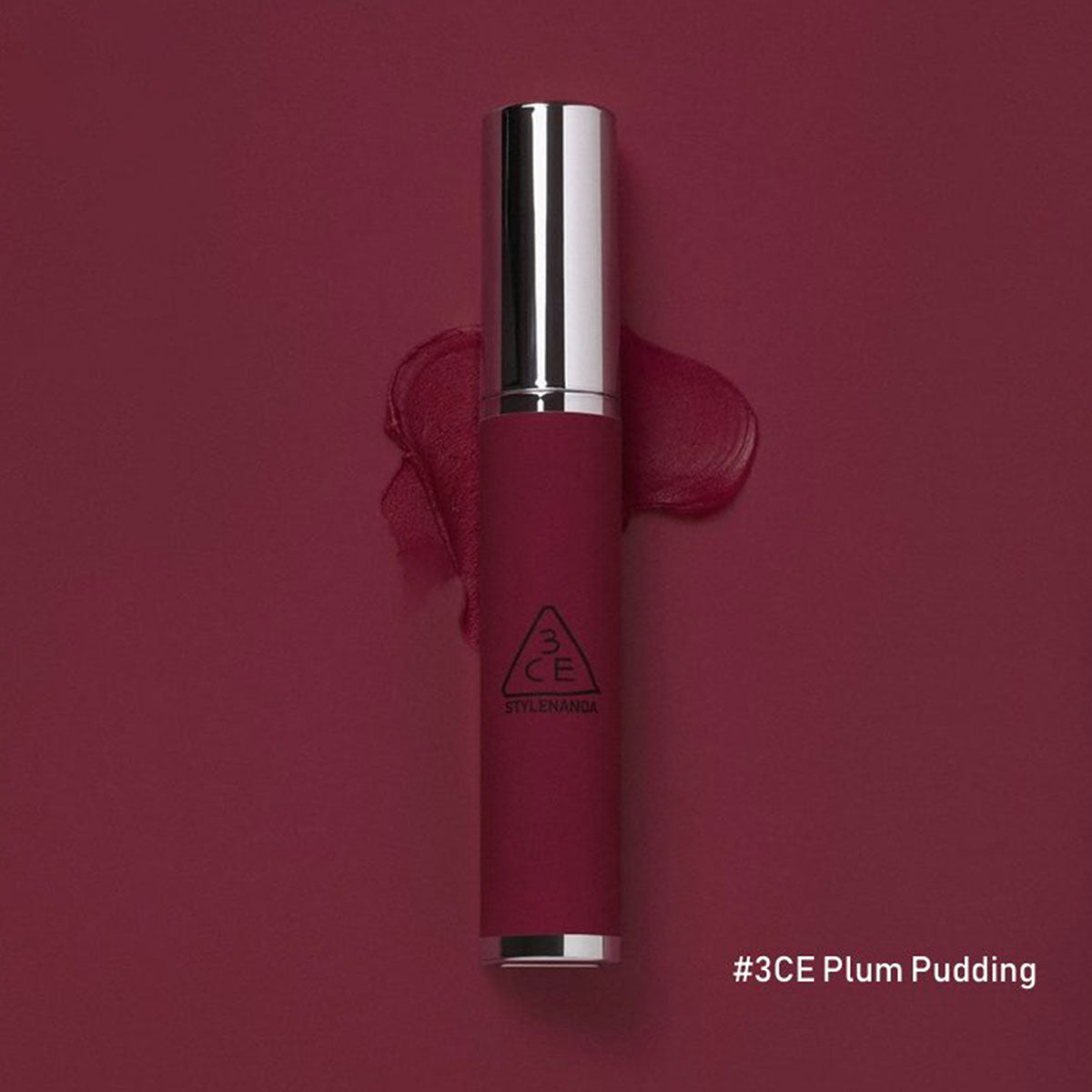 3CE奶唇泥 哑光朦胧唇釉#PLUM PUDDING李子冻 4g