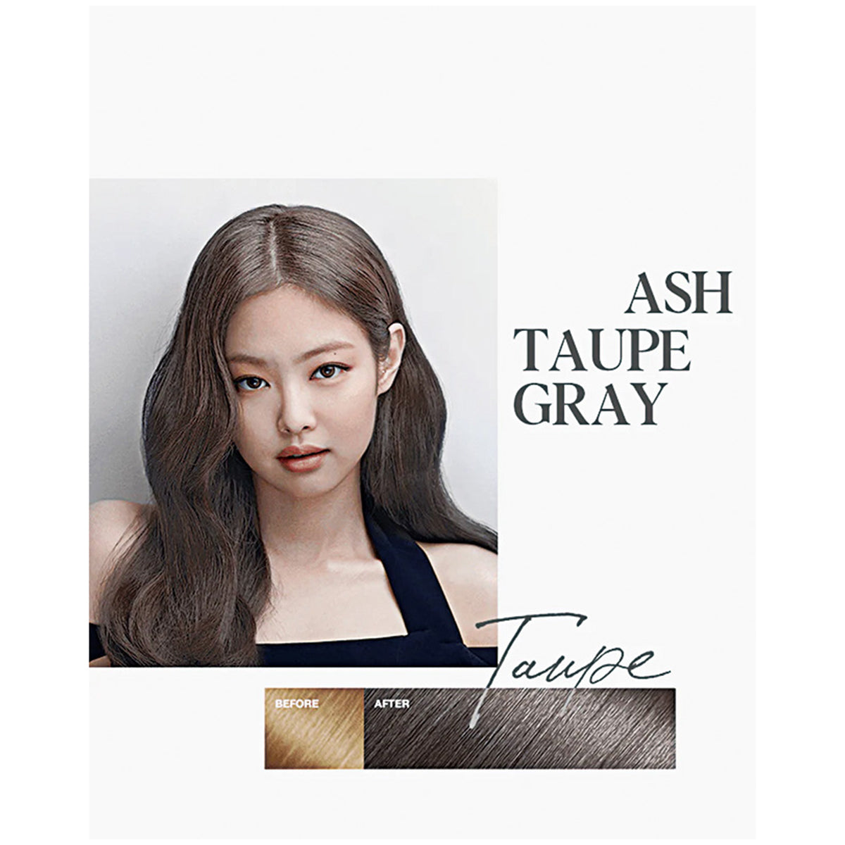 All New Hello Bubble x Blackpink Hair Color Kit #7A Ash Taupe Grey