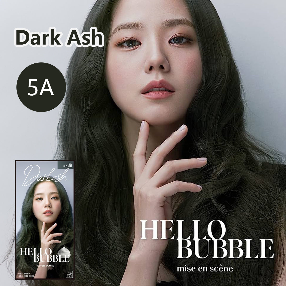 Hello Bubble Foam Color#5A Dark Ash 95g