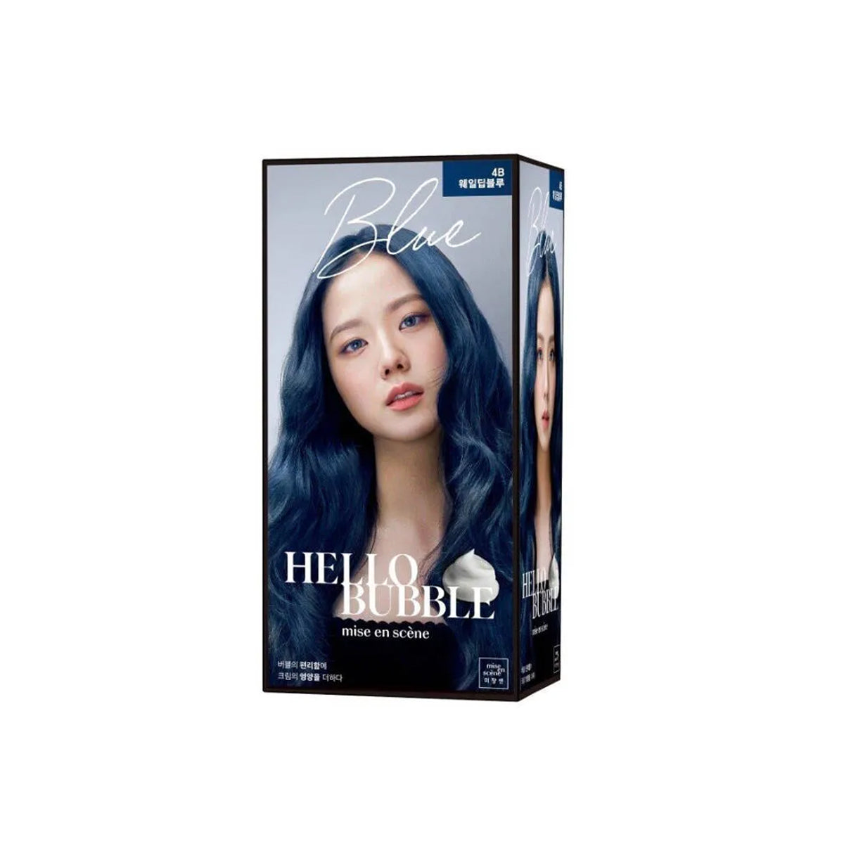 Hello Bubble Foam Color 4B #Whale Deep Blue
