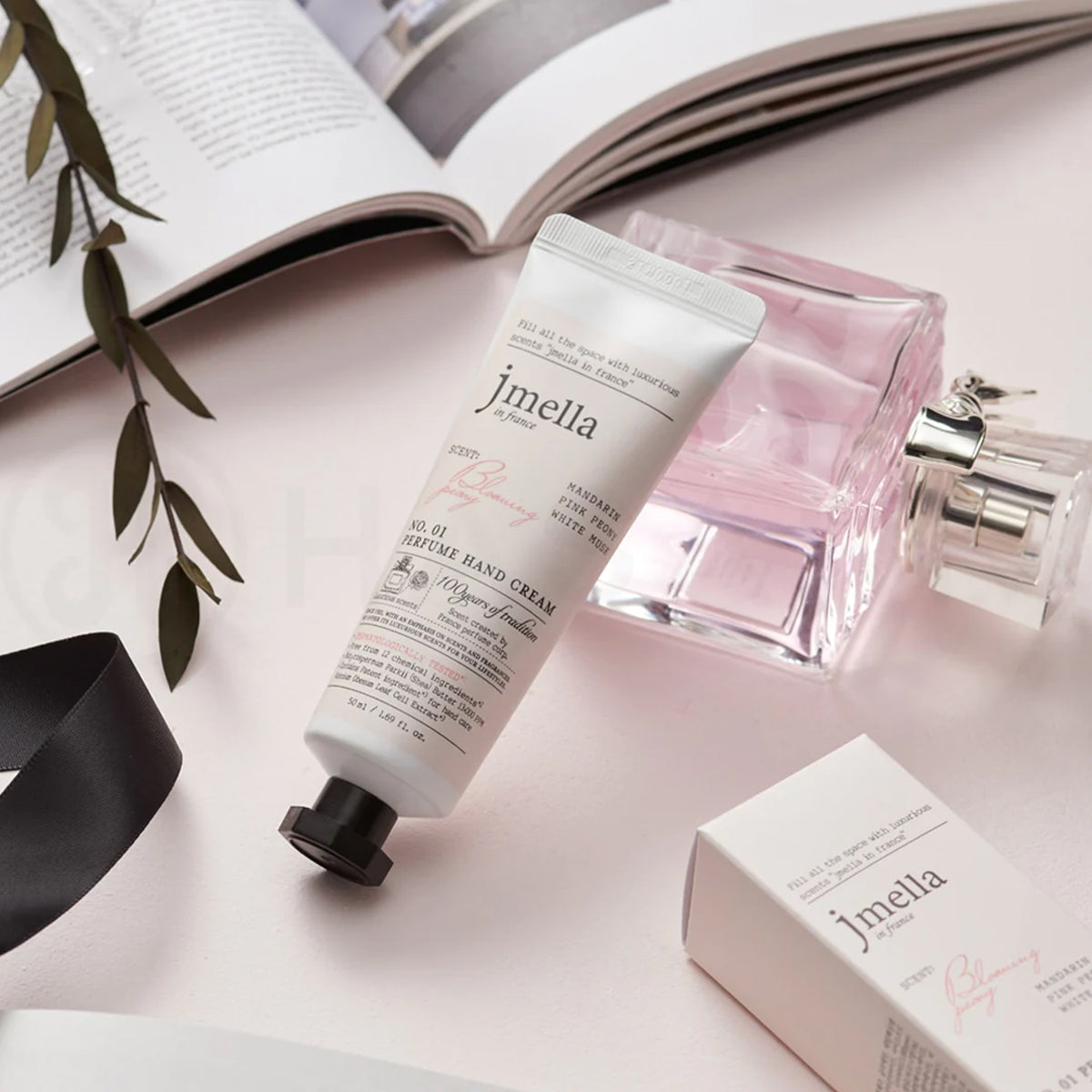 Perfume Hand Cream Moisturizing #01 Blooming Peony 50ml