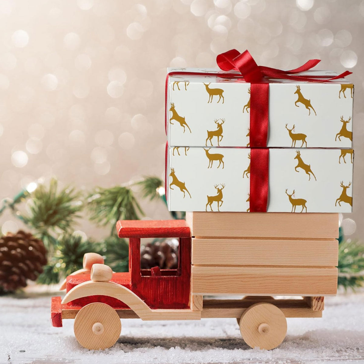 Christmas Gift Box Green Bathing Box