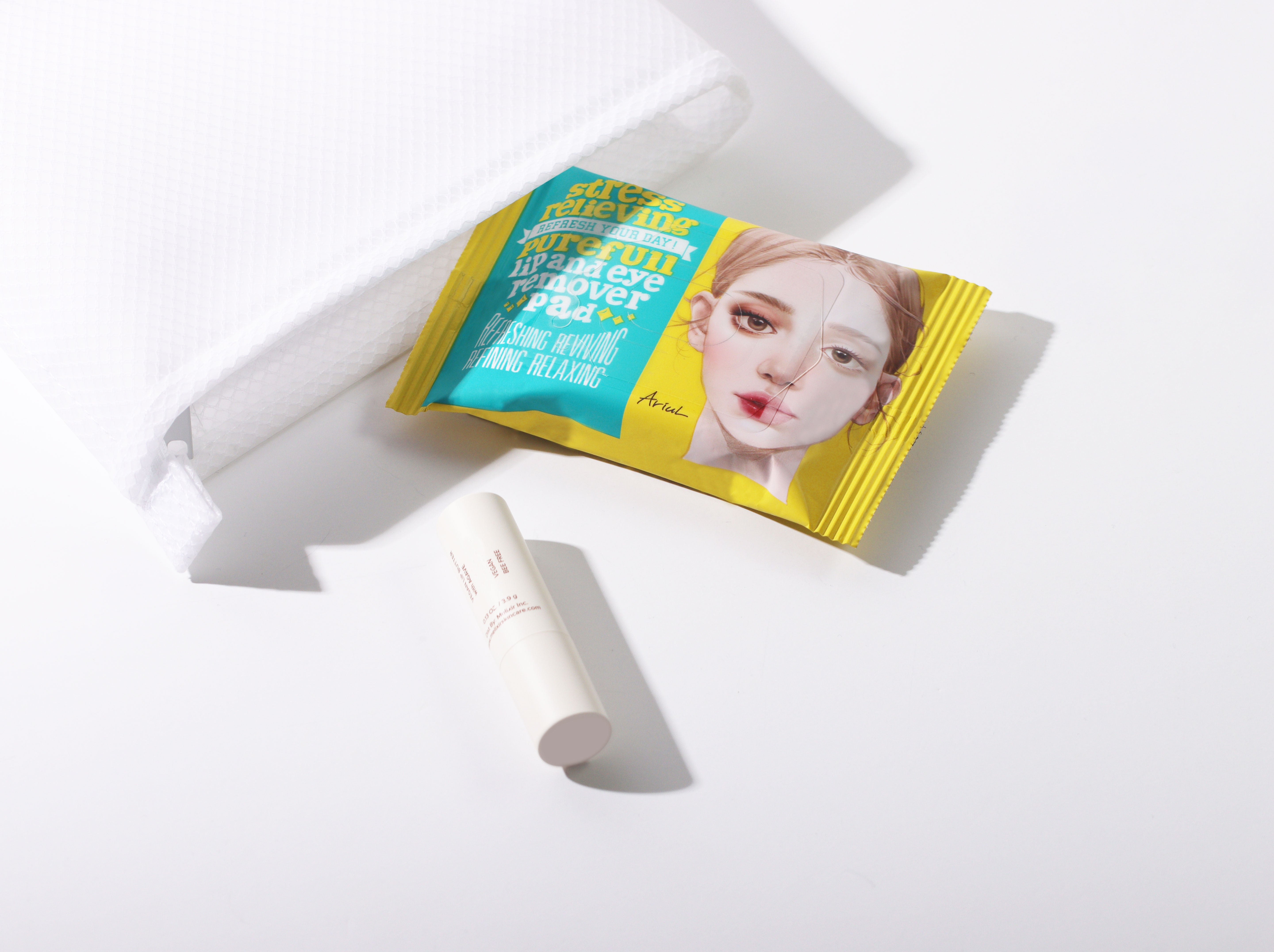 Ariul Stress Relieving Purefull Lip And Eye Remover Pad