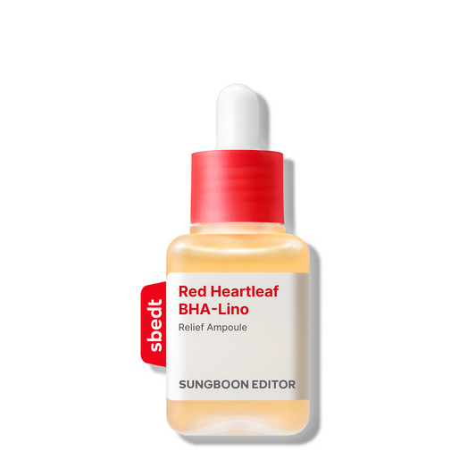 Sungboon Editor Red Heartleaf BHA-Lino Trouble Relief Soothing Ampoule 40ml