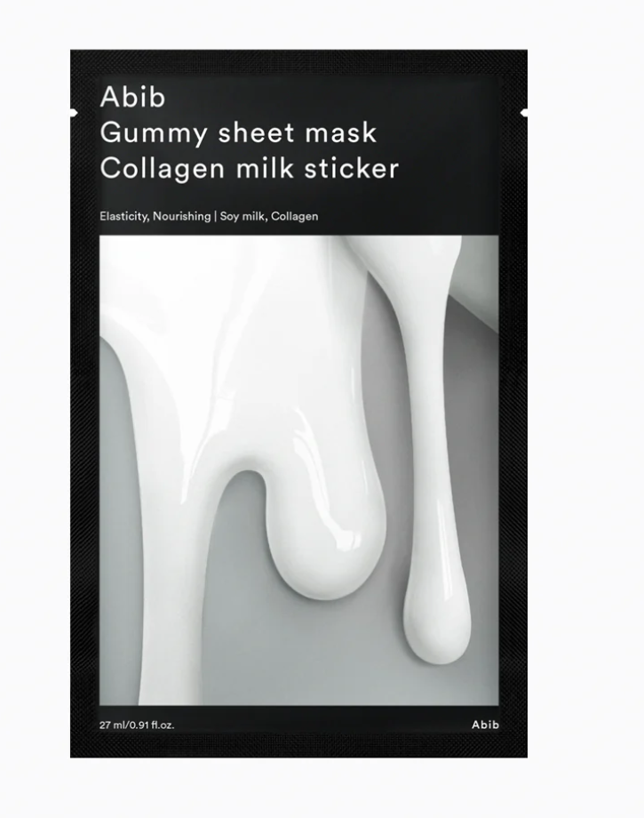 Abib Gummy Sheet Mask Collagen Milk Sticker