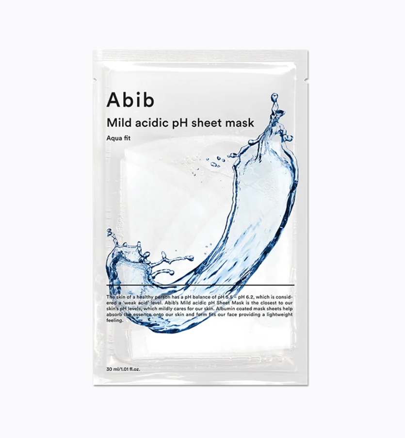 Abib Mild Acidic Ph Sheet Mask Aqua Fit