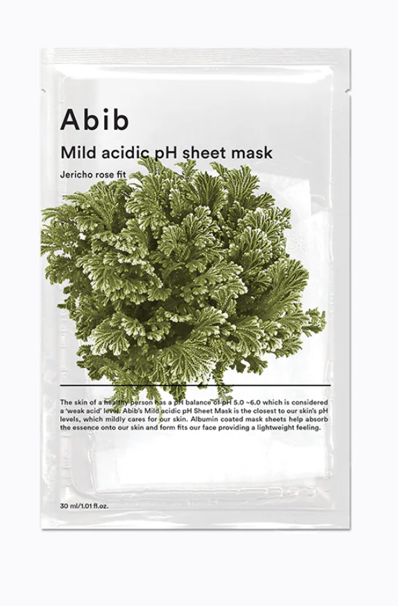 Abib Mild Acidic Ph Sheet Mask Jericho Rose Fit