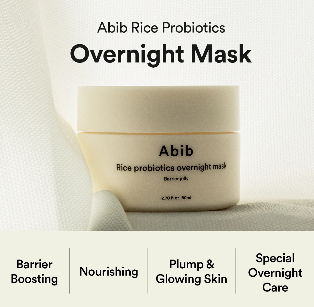 Abib Rice Probiotics Overnight Mask Barrier Jelly