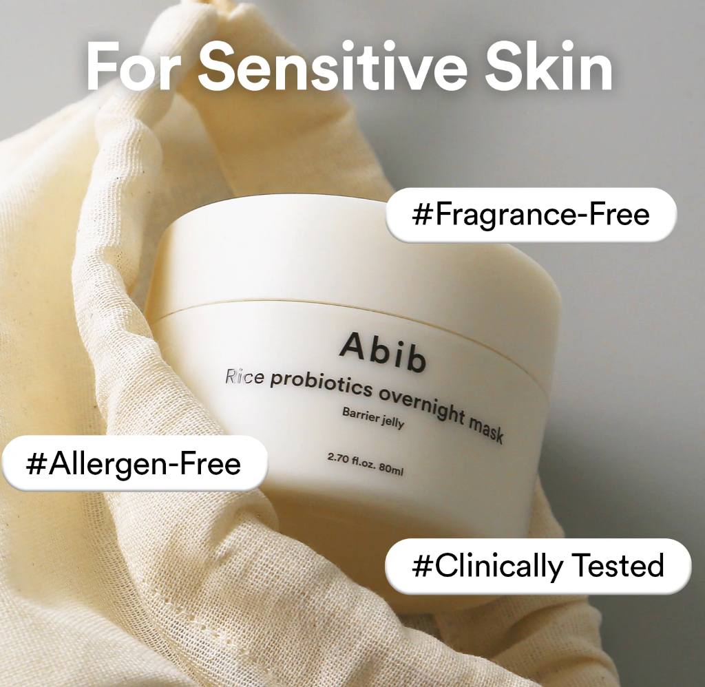 Abib Rice Probiotics Overnight Mask Barrier Jelly