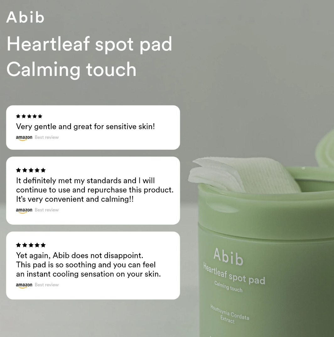 Abib Heartleaf Spot Pad Calming Touch
