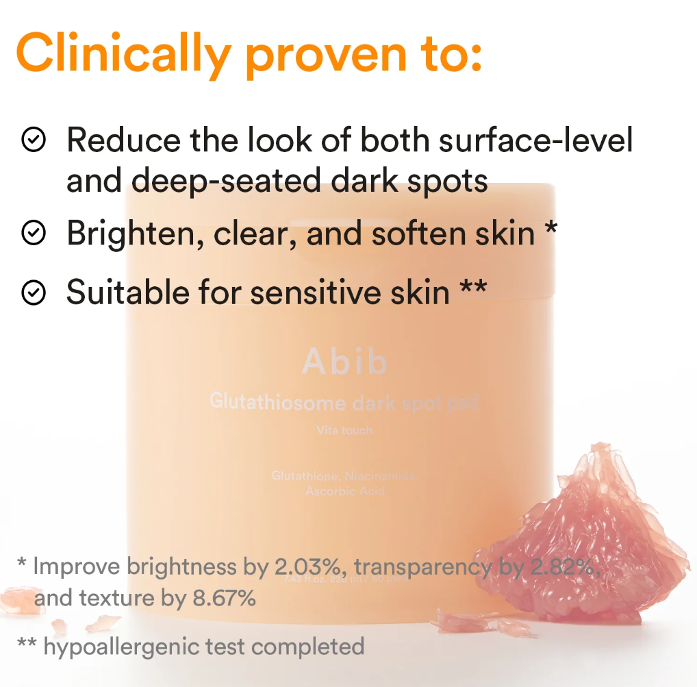 Abib Glutathiosome Dark Spot Pad Vita Touch