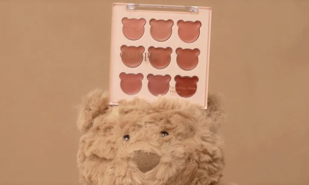 Dasique Mood Painting Lip & Cheek Palette #05 Cozy Bear