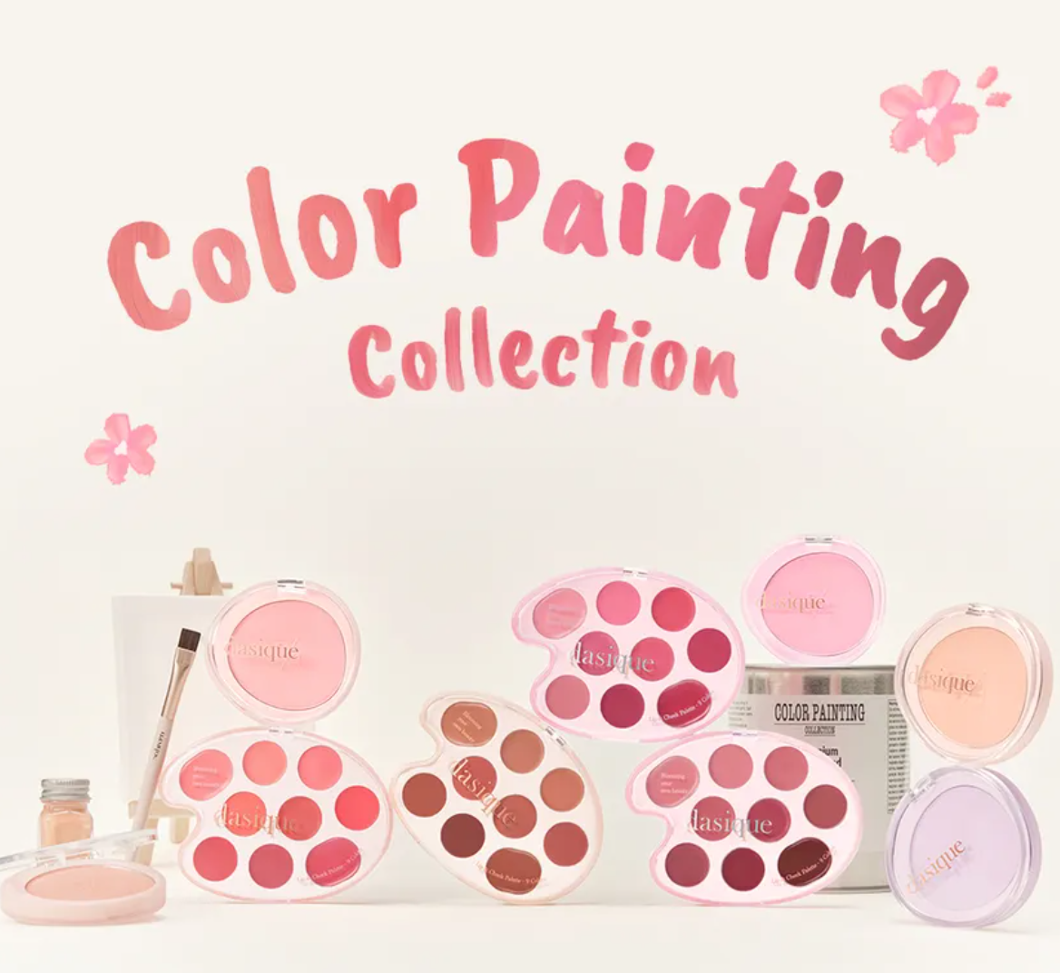 Dasique Mood Painting Lip & Cheek Palette #01 Warm Coloring