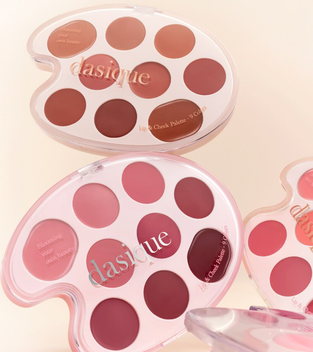 Dasique Mood Painting Lip & Cheek Palette #01 Warm Coloring