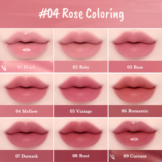 Dasique Mood Painting Lip & Cheek Palette #04 Rose Coloring