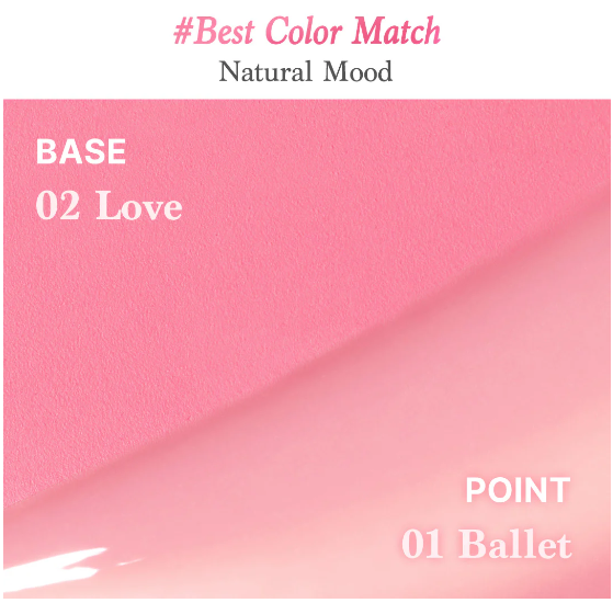 Dasique Mood Painting Lip & Cheek Palette #03 Pink Coloring