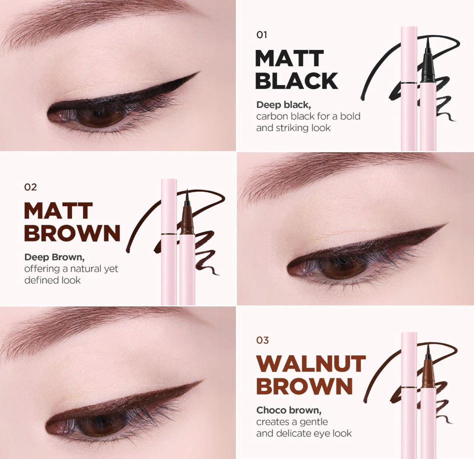 Lilybyred Am9 to Pm9 Survival Penliner 01 Matt Black