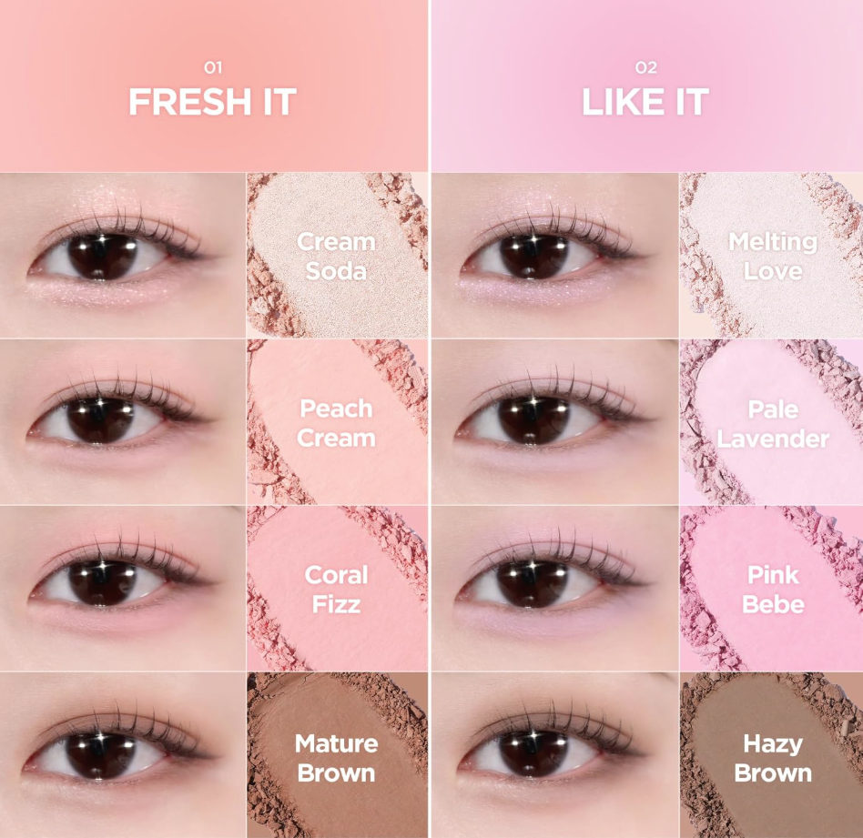 Lilybyred Mood It Palette #01 Fresh It