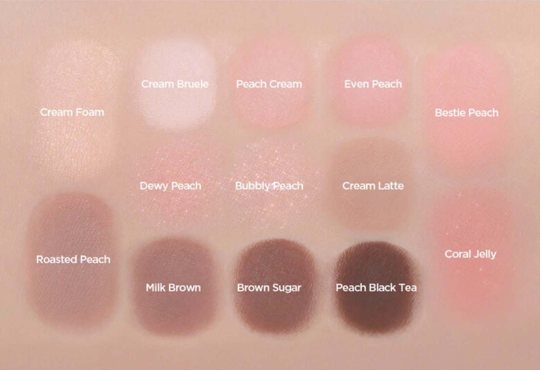 Lilybyred Dewy Fit Palette #01 Peach Cream