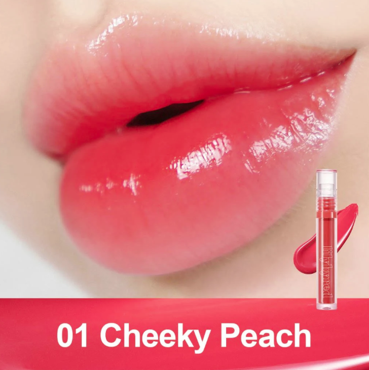 Lilybyred Glassy Layer Fixing Tint #01 Cheeky Peach