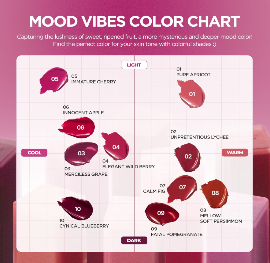 Lilybyred Mood Liar Velvet Tint (AD) #03 Merciless Grape