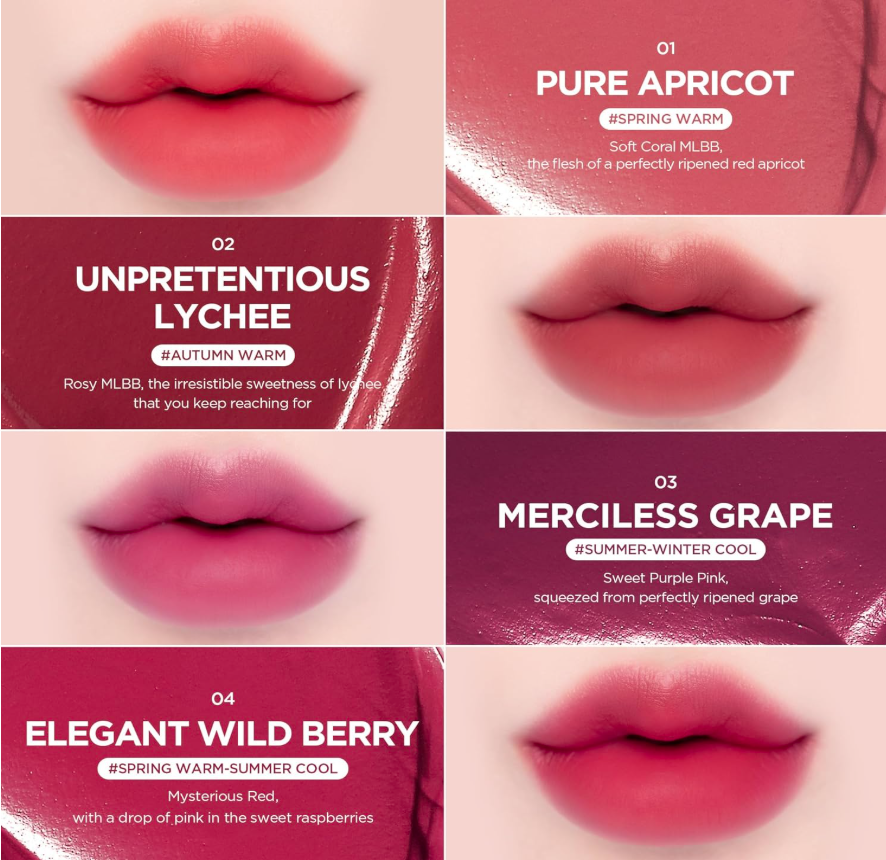 Lilybyred Mood Liar Velvet Tint (AD) #10 Cynical Blueberry