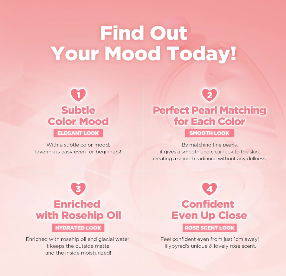 Lilybyred Luv Beam Cheek (AD) #01 Loveable Coral