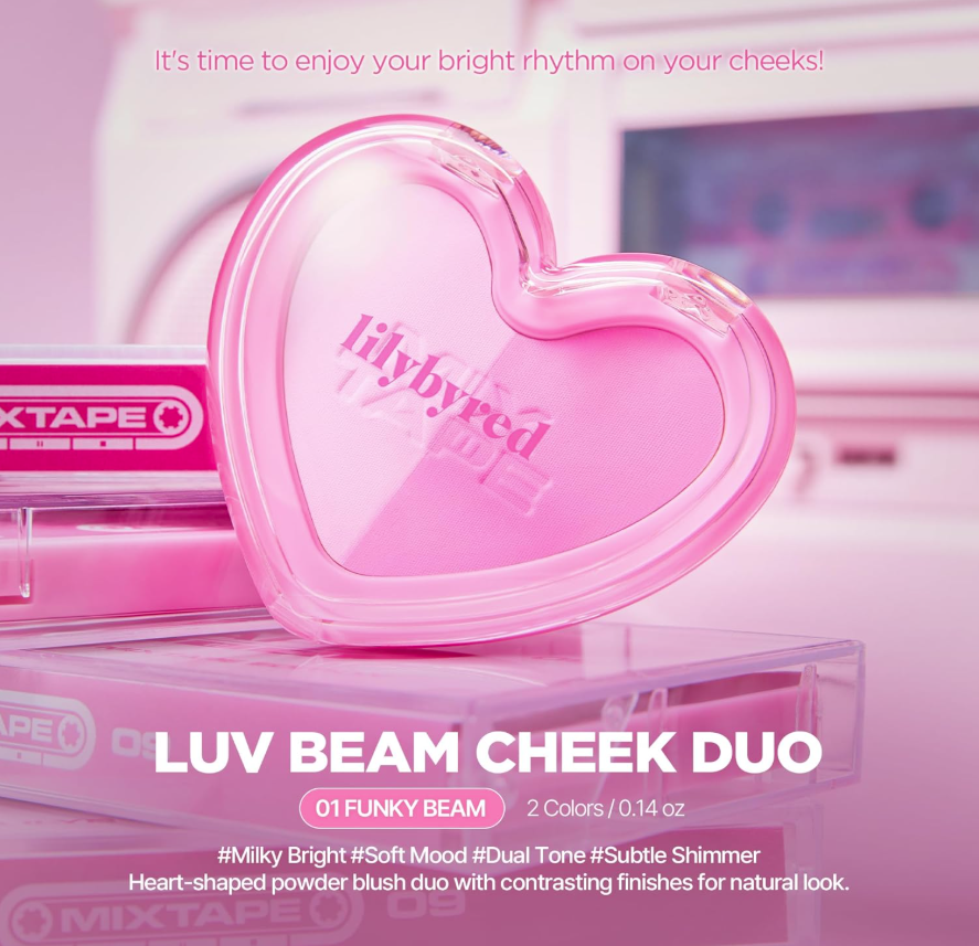 Lilybyred Luv Beam Cheek Duo 01 Funky Beam