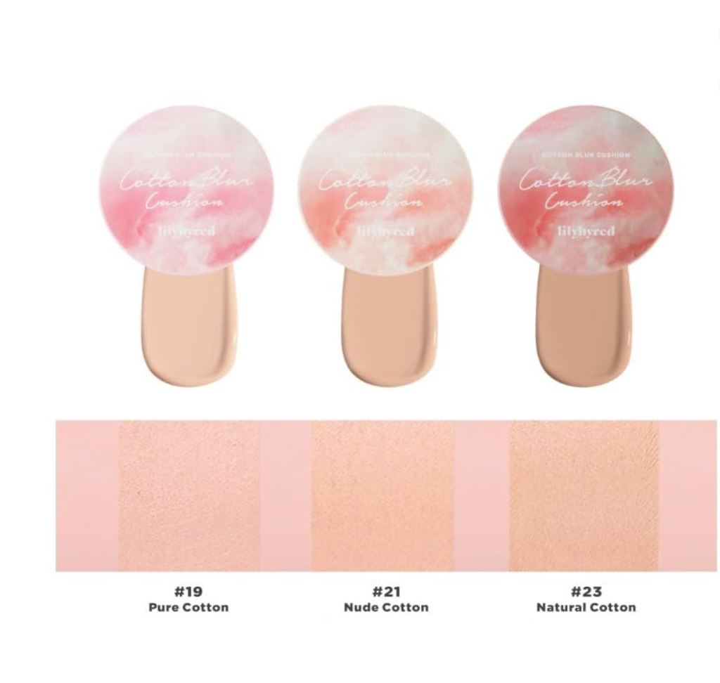 Lilybyred Cotton Blur Cushion #21 Nude Cotton