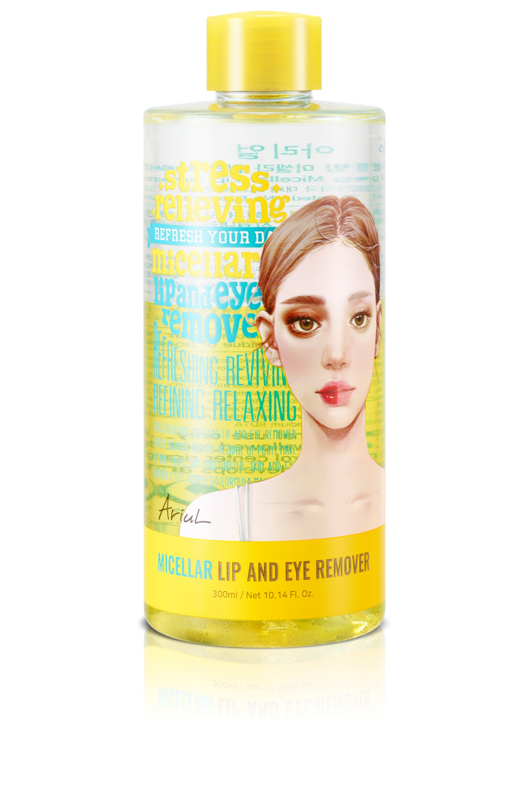 Ariul Stress Relieving Micellar Lip And Eye Remover