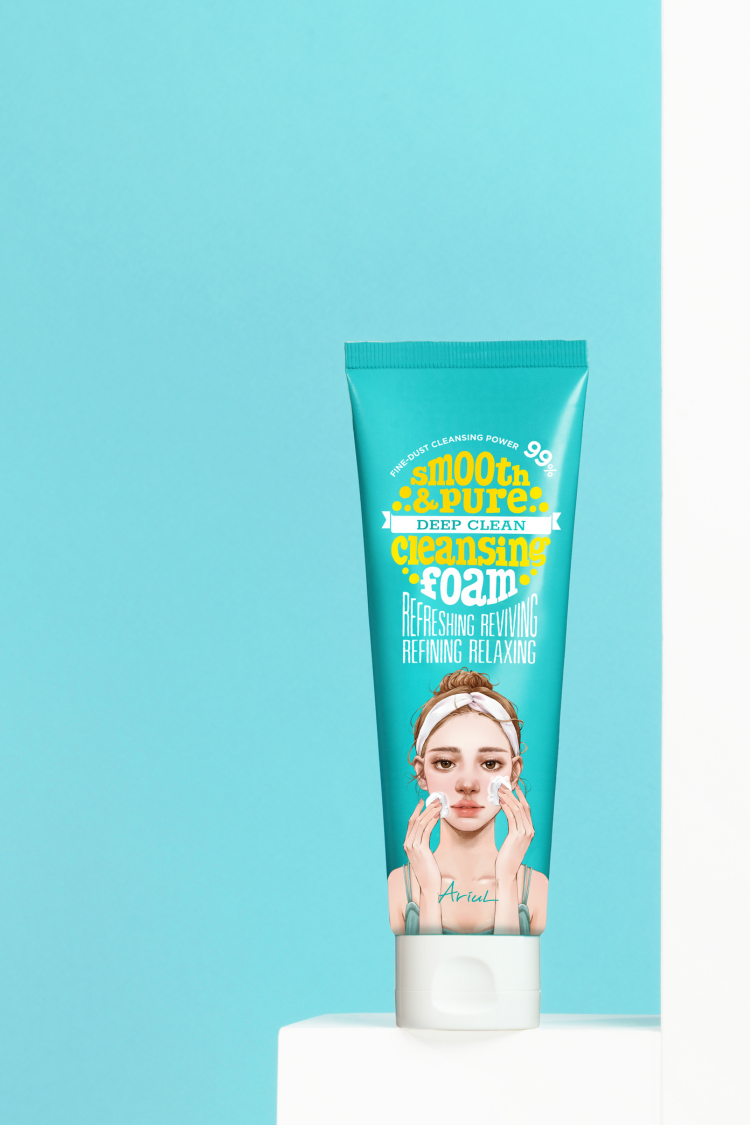 Ariul Smooth & Pure Deep Clean Cleansing Foam 80ML
