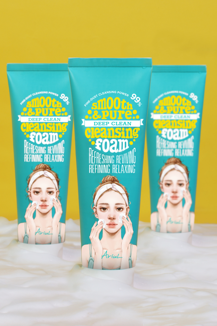 Ariul Smooth & Pure Deep Clean Cleansing Foam 80ML