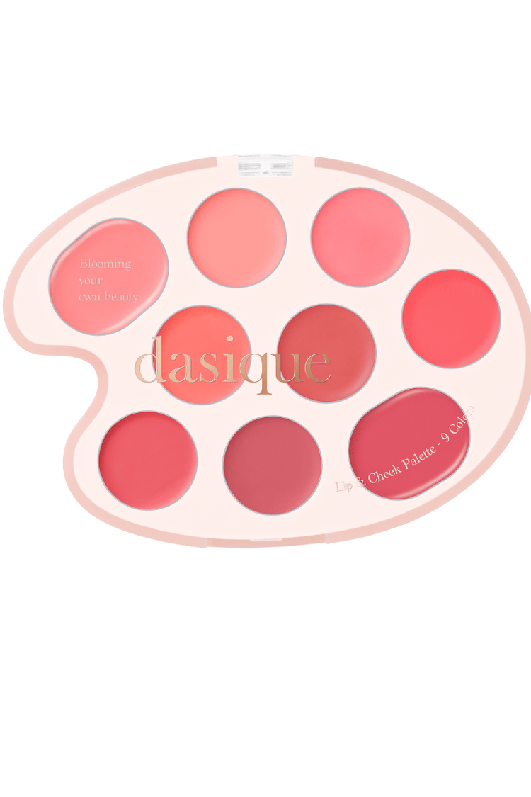 Dasique Mood Painting Lip & Cheek Palette #02 Coral Coloring