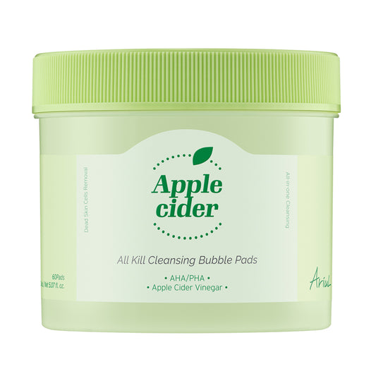 ariul-cleaners-default-title-ariul-apple-cider-all-kill-cleansing-bubble-pads-makeup-remover-60ea-40498911510833 - Skin Note