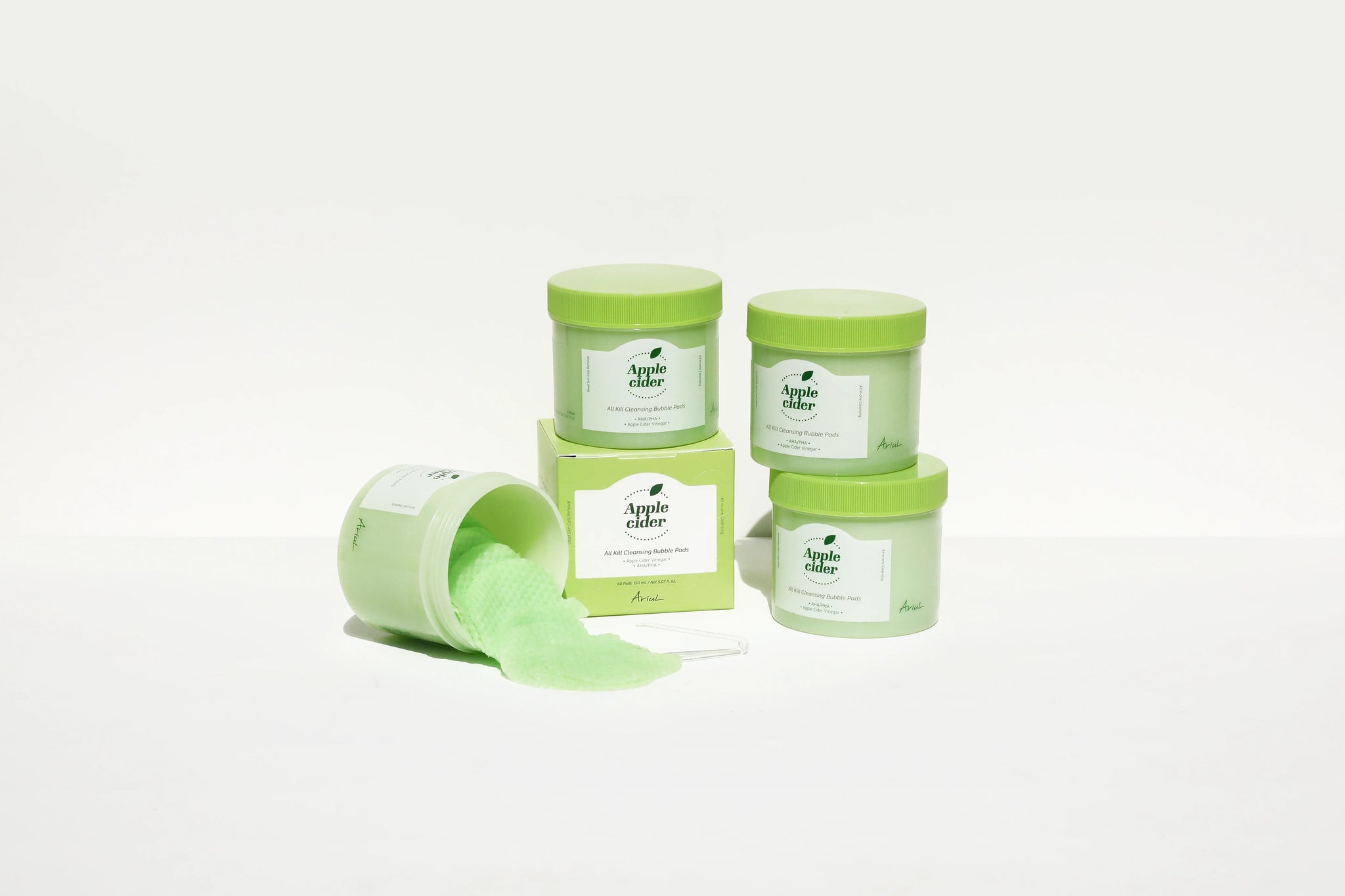 ariul-cleaners-default-title-ariul-apple-cider-all-kill-cleansing-bubble-pads-makeup-remover-60ea-40499050152241 - Skin Note