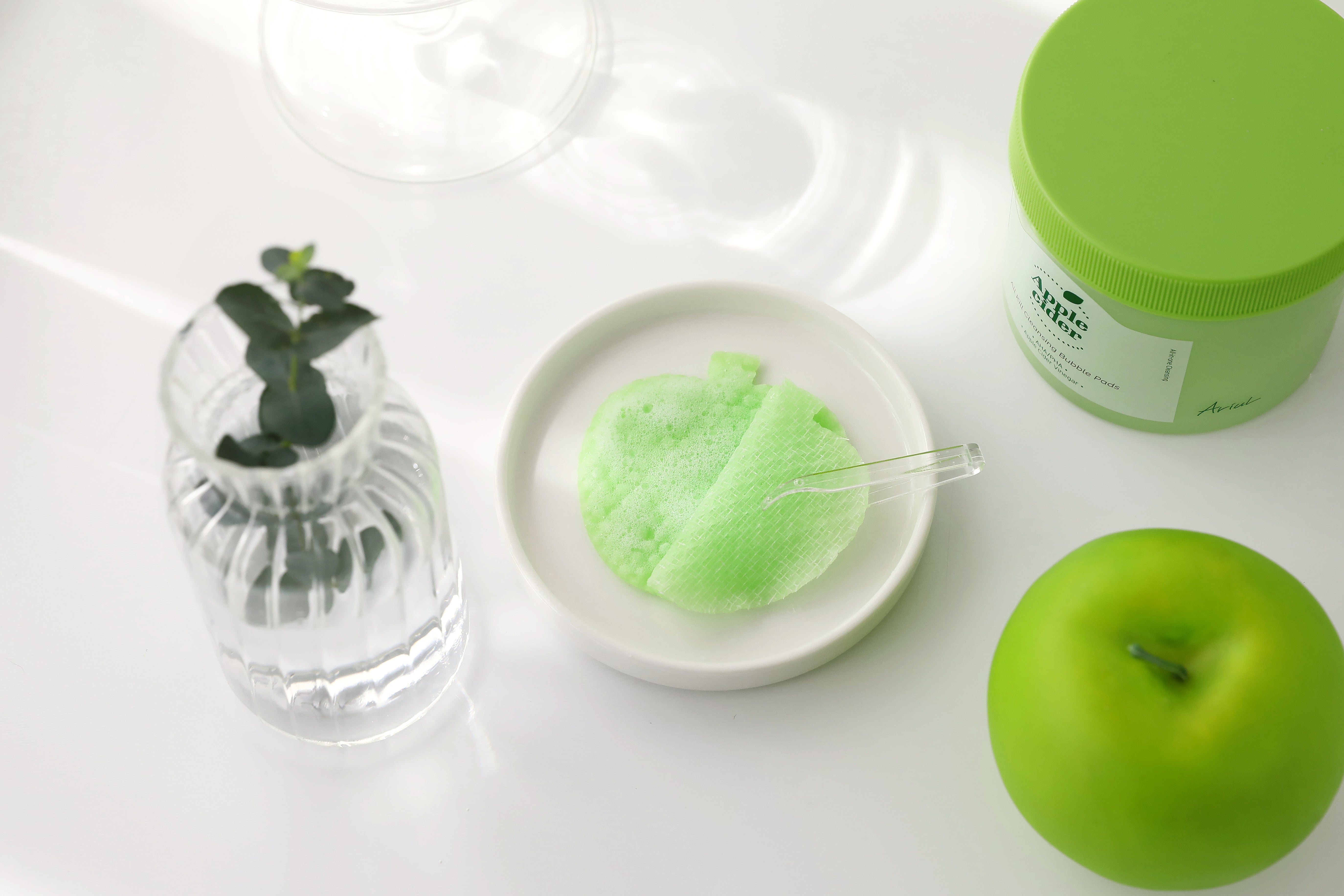 Ariul Apple Cider All Kill Cleansing Bubble Pads Makeup Remover 60ea - SKINNOTE INC