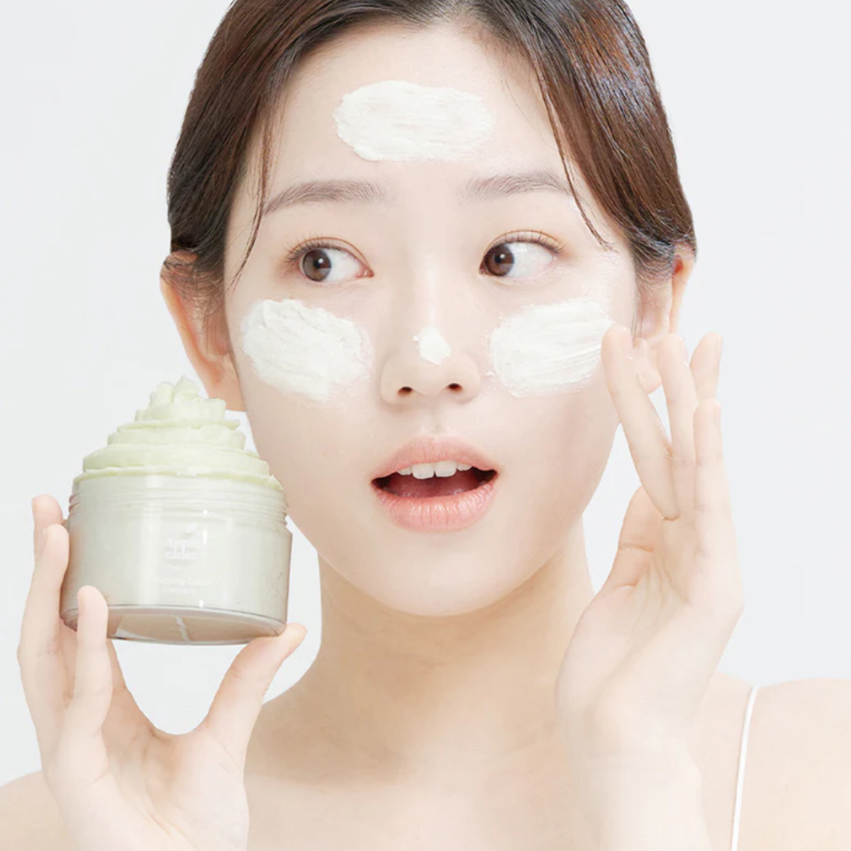 Ariul Apple Cider Whipping Cream Cleanser 100ml + Hair Band - SKINNOTE INC