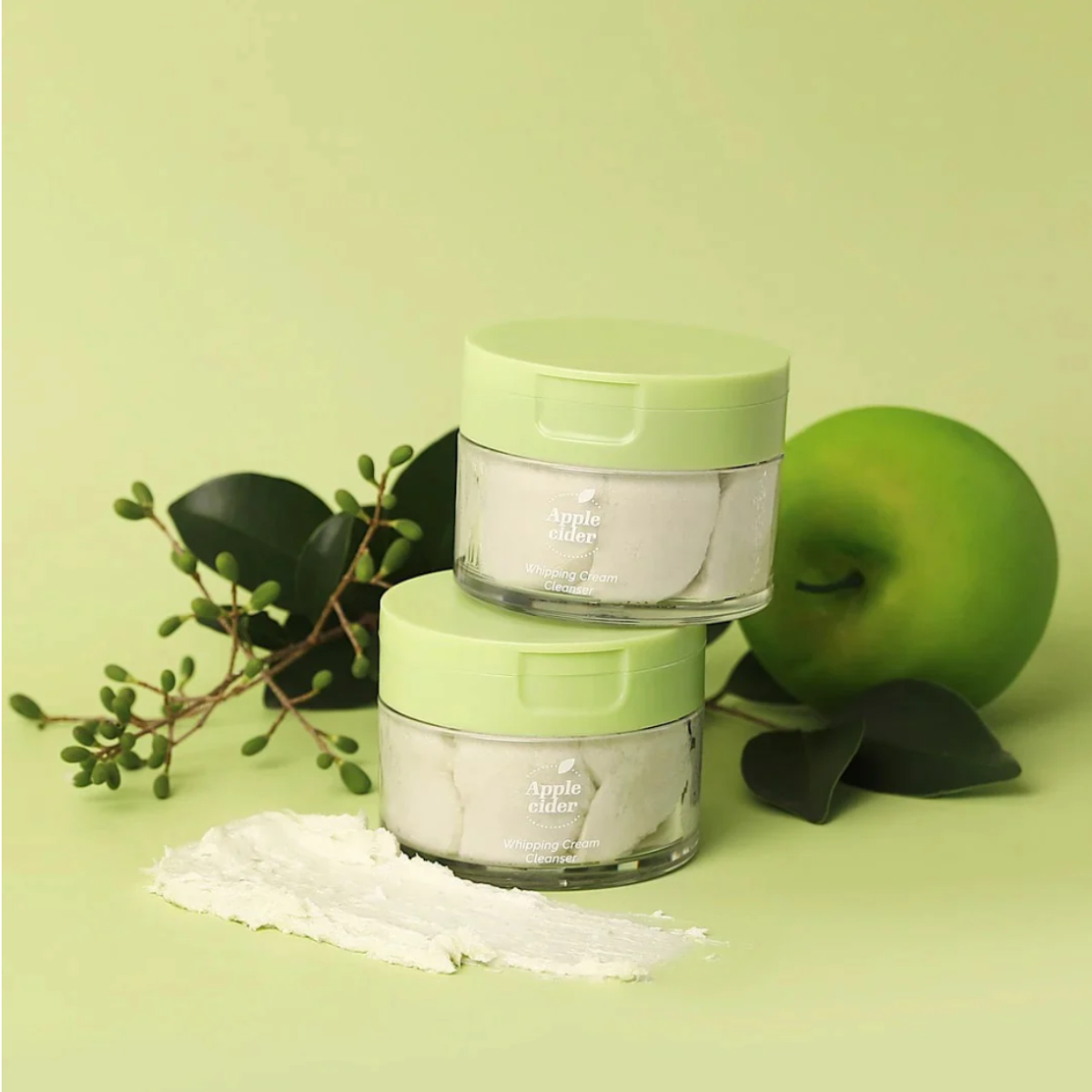 Ariul Apple Cider Whipping Cream Cleanser 100ml + Hair Band - SKINNOTE INC