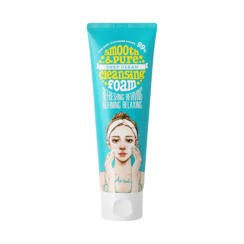 Ariul Smooth & Pure Deep Clean Cleansing Foam 80ML - SKINNOTE INC