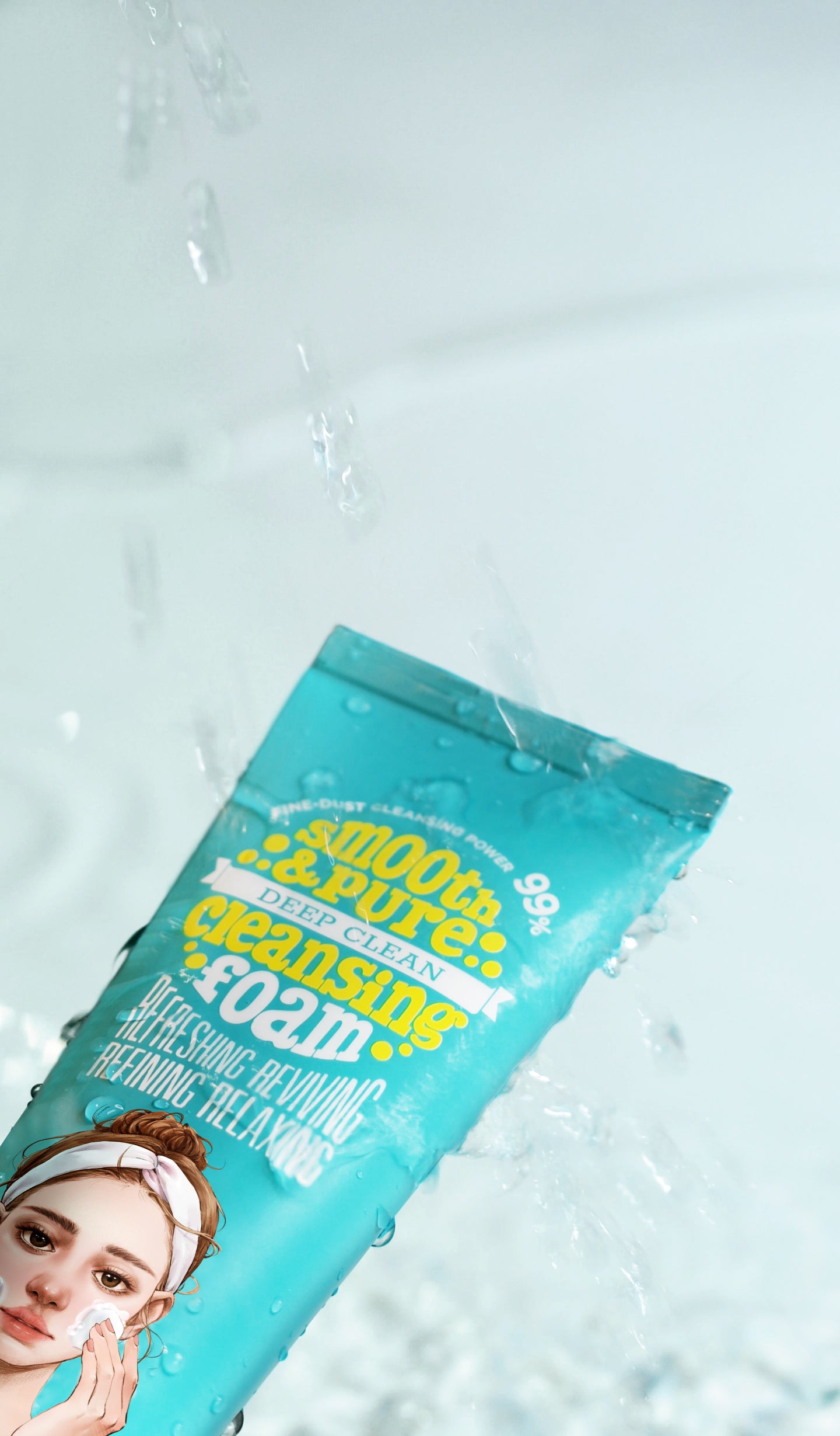 Ariul Smooth & Pure Deep Clean Cleansing Foam 80ML - SKINNOTE INC